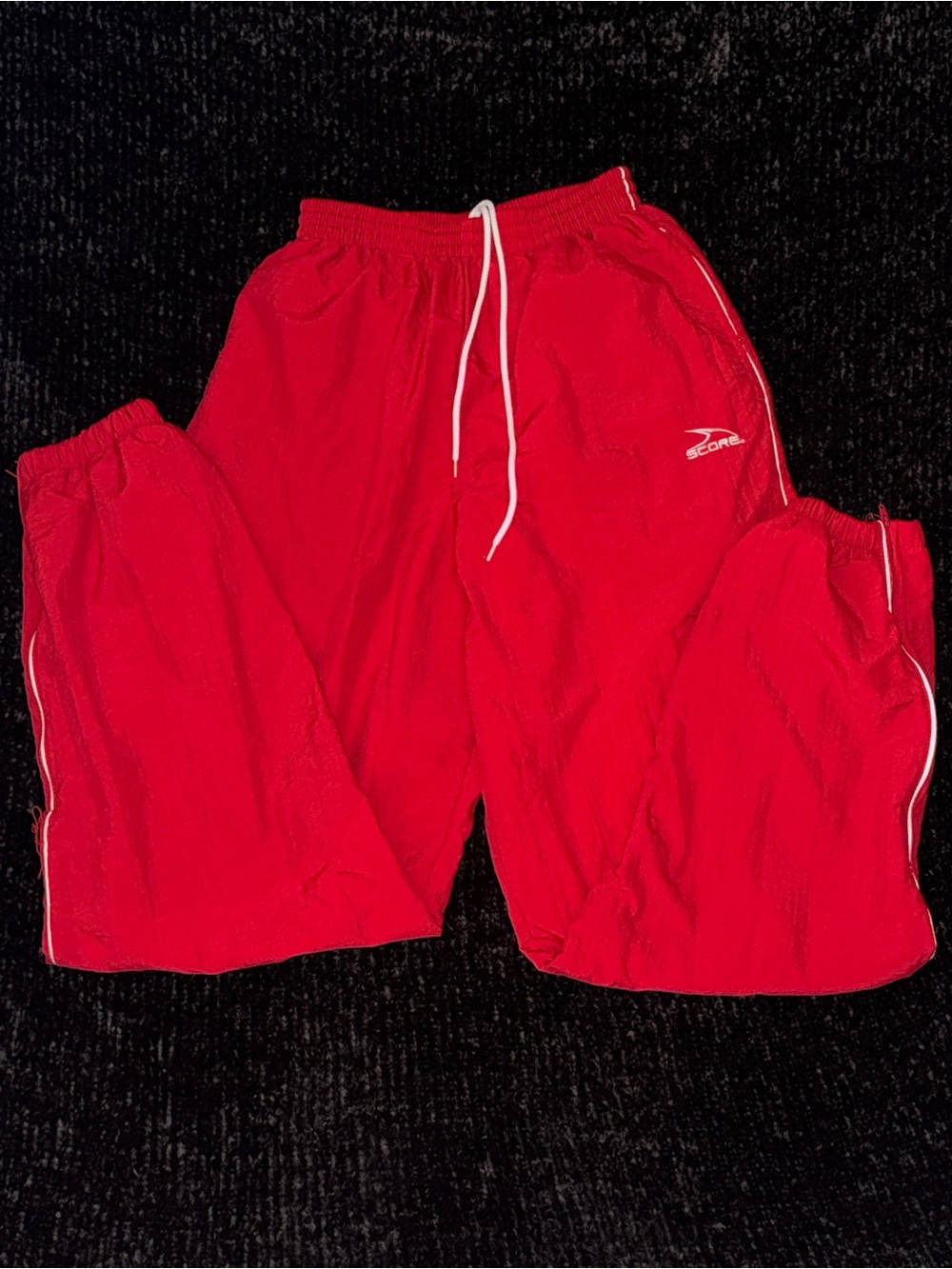 Red Track Pants